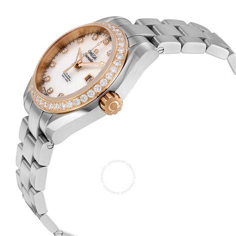 omega aqua terra ladies diamond